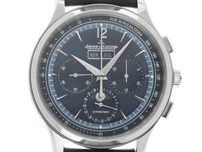 Thumbnail von Jaeger-LeCoultre Master Chronograph Control Chronograph Calender Ref.Q4138480 2026 Full Set Ungetragen Master Control Chronograph Calender Krokoleder Faltschließe