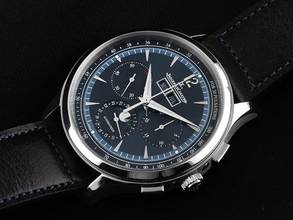 Thumbnail von Jaeger-LeCoultre Master Chronograph Control Chronograph Calender Ref.Q4138480 2026 Full Set Ungetragen Master Control Chronograph Calender Krokoleder Faltschließe