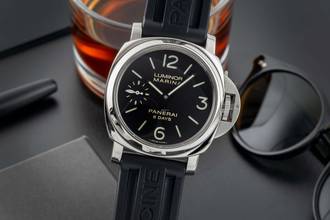 Panerai Luminor Marina 8 Days Stainless Steel Hand-Wound Ref. PAM00510 B&P 2016
