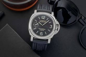 Thumbnail von Panerai Luminor Marina 8 Days Stainless Steel Hand-Wound Ref. PAM00510 B&P 2016