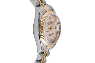 Thumbnail von Rolex Lady-Datejust Stahl / Gold Automatik Computer Dial Damenuhr Ref. 69173
