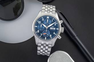Thumbnail von IWC Pilot's Watch Chronograph Pilot Chronograph Steel Automatic Ref. IW388102 B&P 2025