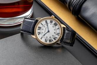 Thumbnail von Cartier Ronde Solo de Cartier Steel / Gold Medium Size Ref. W6700455