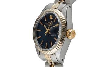 Thumbnail von Rolex Oyster Perpetual Lady Date Stahl / Gold Automatik Ref. 6917 Vintage Klassiker
