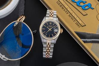 Thumbnail von Rolex Oyster Perpetual Lady Date Stahl / Gold Automatik Ref. 6917 Vintage Klassiker