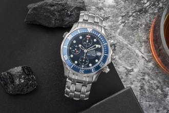 Thumbnail von Omega Seamaster Diver 300 M Chrono Diver Chronograph Automatic Titanium Ref. 2298.80.00