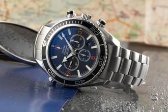 Thumbnail von Omega Seamaster Planet Ocean Chronograph Steel Automatic Ref. 2210.51.00 B&P