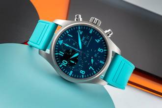 Thumbnail von IWC Pilot's Watch Chronograph Pilot Chronograph 41 AMG Petronas Titanium Automatic Ref. IW388108 B&P 2025