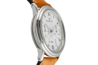 Thumbnail von Blancpain Villeret Chronograph Steel Automatic Men's Watch Ref. 1185-1127