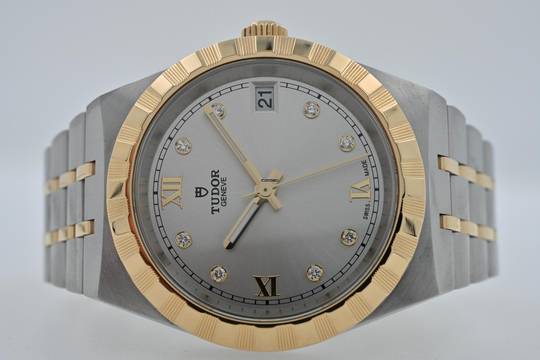  Tudor Royal Diamond Dial 34mm 28403 Steel / Gold 