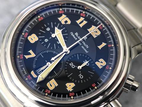 Blancpain Leman Flyback Split Second A‘Toute Vitesse Limited Edition of 12 pieces ultra rare