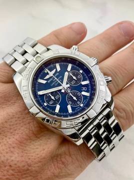 Breitling Chronomat 44 Blue Face / Service in 10-2025
