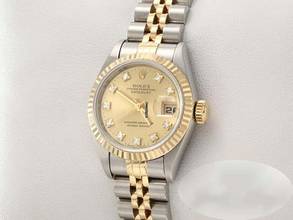 Thumbnail von Rolex Lady-Datejust Edelstahl Gelbgold 750 Diamanten Automatik Stainless Steel 18kt Yellow Gold Stahl Jubilé-band Chronometer Oyster