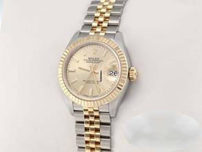  Rolex Lady-Datejust 28mm 279173 2017 Edelstahl Gelbgold 750 Automatik Stainless Steel 18kt Yellow Gold Jubilé-band Chronometer Oyster 