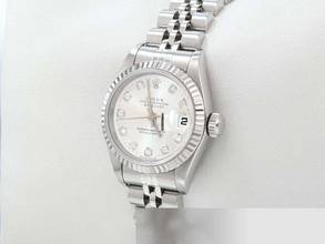 Thumbnail von Rolex Lady-Datejust Stahl Weissgold 750 Diamanten 2000 Automatik Stainless Steel 18kt White Gold Damen Jubilé-band Chronometer Oyster