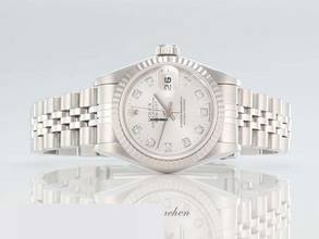 Thumbnail von Rolex Lady-Datejust Stahl Weissgold 750 Diamanten 2000 Automatik Stainless Steel 18kt White Gold Damen Jubilé-band Chronometer Oyster