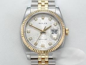 Thumbnail von Rolex Datejust 36 36mm 116233 2011 Diamanten Stahl Gelbgold 750 Automatik Stainless Steel 18kt Yellow Gold Jubilé-band Chronometer Oyster