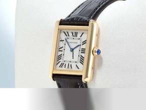 Thumbnail von Cartier Tank Solo Edelstahl Gelbgold 750 2018 W5200002 Stahl Gold Damen Steel
