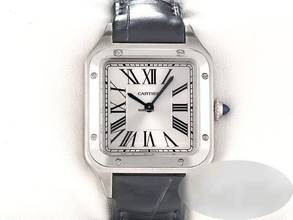 Thumbnail von Cartier Santos Dumont Kleines Modell Edelstahl Wssa0086 2026 Stahl Steel