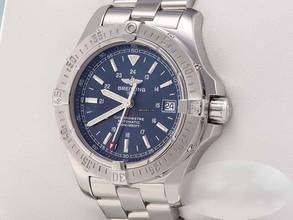 Thumbnail von Breitling Colt Automatic 41 Mm Edelstahl A17380 Alter 2006 Stahl Herren Steel Blue Dial
