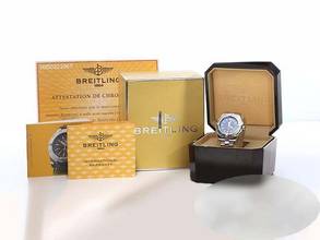 Thumbnail von Breitling Colt Automatic 41 Mm Edelstahl A17380 Alter 2006 Stahl Herren Steel Blue Dial