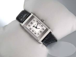 Thumbnail von Jaeger-LeCoultre Reverso Classic Medium Duetto 212.8.d4 Stahl Perlmutt Diamant Steel