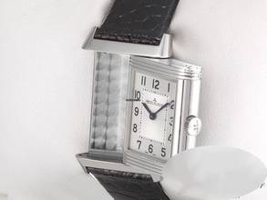 Thumbnail von Jaeger-LeCoultre Reverso Classic Medium Duetto 212.8.d4 Stahl Perlmutt Diamant Steel