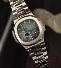 Thumbnail von Patek Philippe Nautilus Steel Moonphase 5712/1A - like New - Fullset 2011 Germany