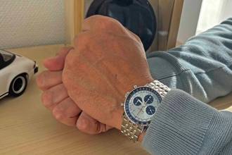Thumbnail von Breitling Navitimer 1 B01 Chronograph 41 Ice Blue perfektes Fullset