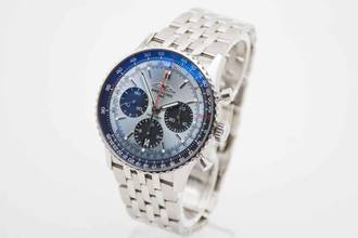 Thumbnail von Breitling Navitimer 1 B01 Chronograph 41 Ice Blue perfektes Fullset
