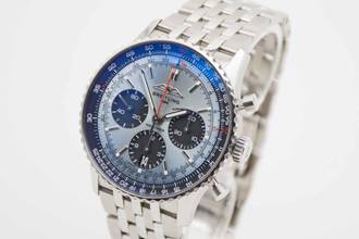 Thumbnail von Breitling Navitimer 1 B01 Chronograph 41 Ice Blue perfektes Fullset