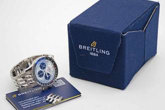 Thumbnail von Breitling Navitimer 1 B01 Chronograph 41 Ice Blue perfektes Fullset