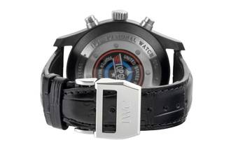 Thumbnail von IWC Fliegeruhr Chronograph Top Gun Pilot Chronograph Top Gun Keramik Automatik Herrenuhr Ref. IW388001 B&P