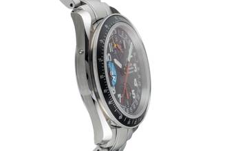 Thumbnail von Omega Speedmaster Day Date Triple Date Chronograph Automatik Edelstahl Ref. 3520.53.00