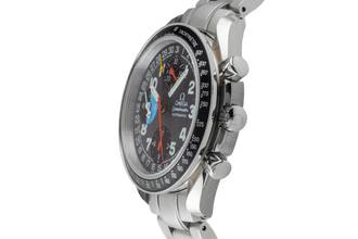 Thumbnail von Omega Speedmaster Day Date Triple Date Chronograph Automatik Edelstahl Ref. 3520.53.00