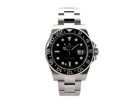  Rolex GMT-Master II Edelstahl Ref. 116710LN 
