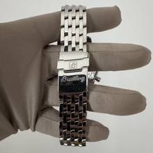 Thumbnail von Breitling Montbrillant Datora Navitimer A21330 chronograph silver dial Full Set