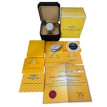 Thumbnail von Breitling Montbrillant Datora Navitimer A21330 chronograph silver dial Full Set
