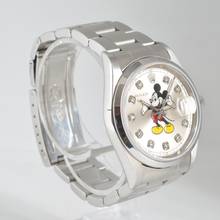 Thumbnail von Rolex Datejust 36 16200 Mickey Mouse print with diamonds indexes dial