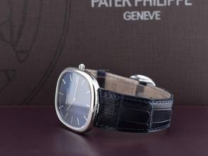 Thumbnail von Patek Philippe Ellipse d'Or Golden Ellipse Platinum Blue New 2009