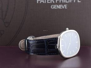 Thumbnail von Patek Philippe Ellipse d'Or Golden Ellipse Platinum Blue New 2009
