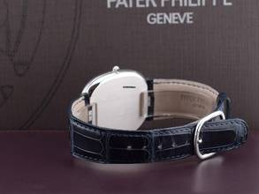 Thumbnail von Patek Philippe Ellipse d'Or Golden Ellipse Platinum Blue New 2009