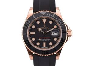 Thumbnail von Rolex Yacht-Master 40 Ref. 116655 Like New 2018 Rose Gold 40mm Oysterflex Full Set