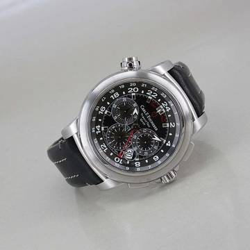  Carl F. Bucherer Patravi Traveltec Gmt Automatic Chronometer Ø 47 mm Full Set 