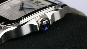 Thumbnail von Cartier Santos De Cartier Medium White WSSA0029 - New - Fullset 2026