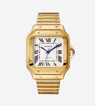  Cartier Santos Medium Yellowgold WGSA0030 - New - Fullset 2026 