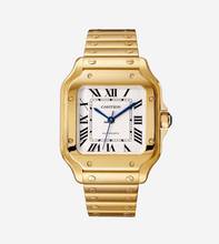  Cartier Santos Medium Yellowgold WGSA0030 - New - Fullset 2026 