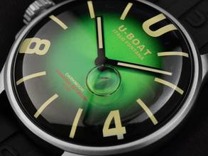 Thumbnail von U-Boat Capsoil Darkmoon Soleil Green Ref.8702/D Full Set New Capsoil Green Dial