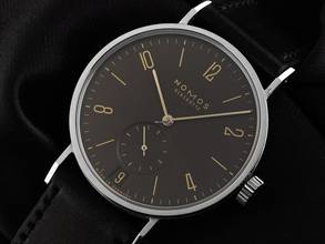 Thumbnail von NOMOS Tangomat Ruthenium Glashütte Tangomat Datum Ref.604 Bj.2020 Full Set Original Vintage Unpoliert Tangomat Ruthenium Datum
