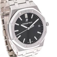 Thumbnail von Audemars Piguet Royal Oak Steel 41 Black – 15500ST.OO.1220ST.03 – like NEW – 11/2021 Full Set